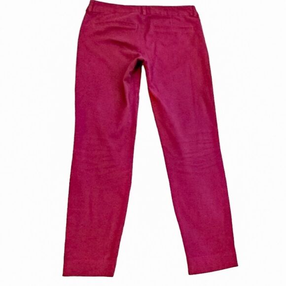 Old Navy Pixie Mid rise Burgundy pants Size 4R - Picture 2 of 9